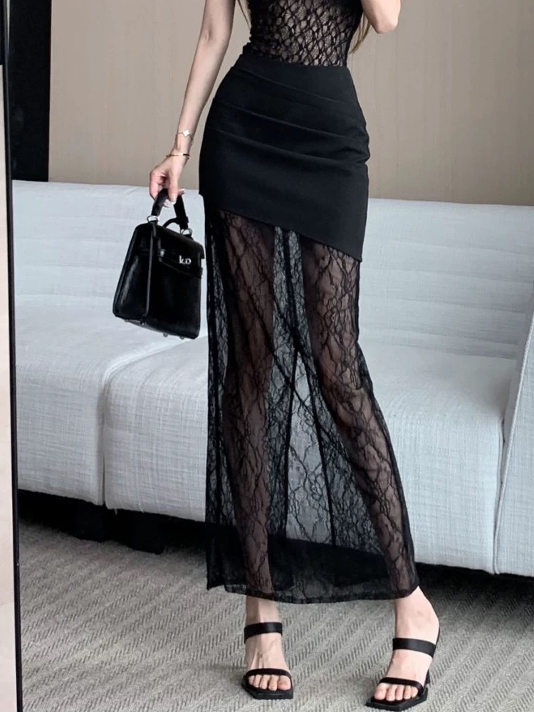 Out for a tan lace dress CBC1349 image