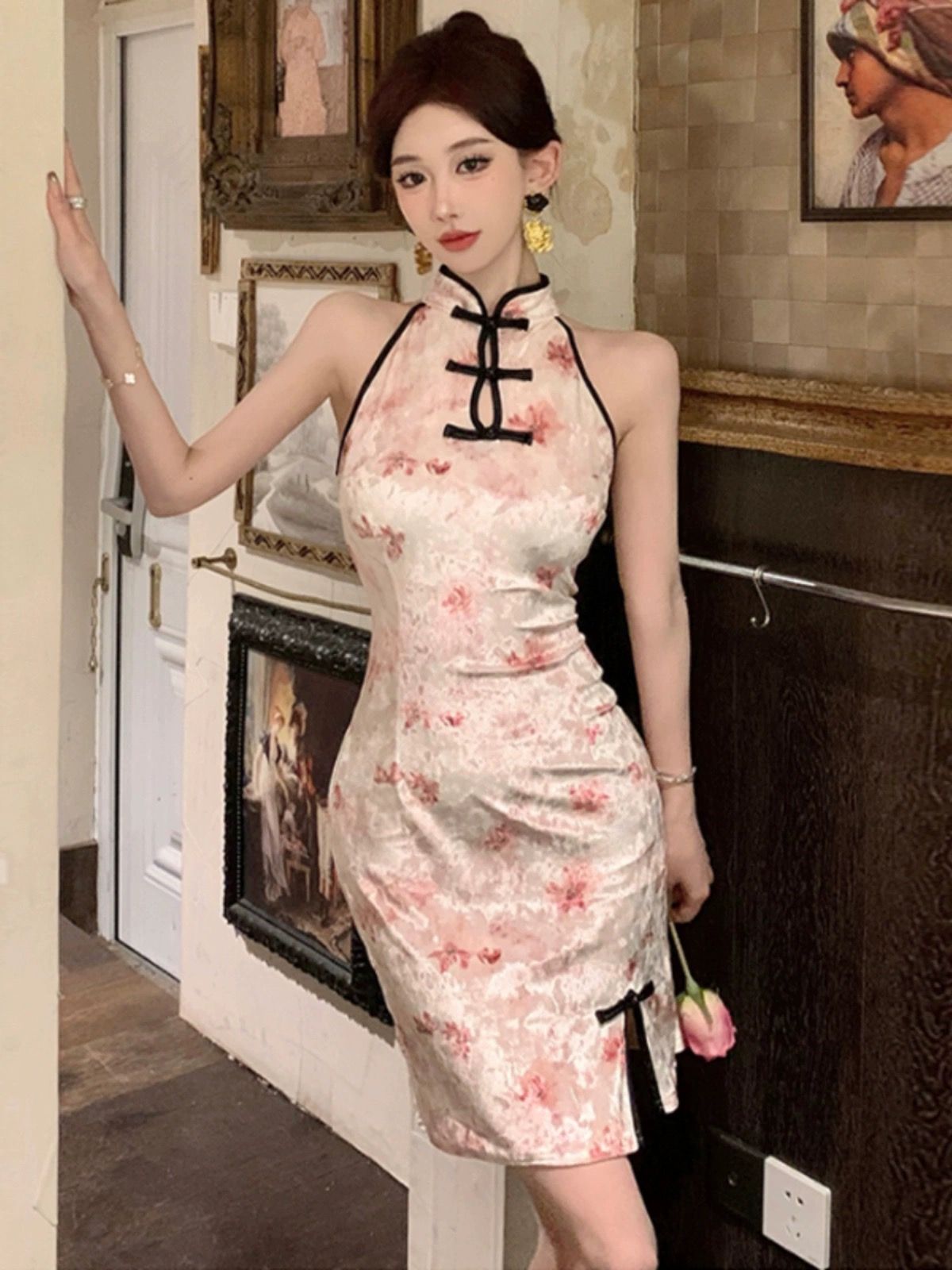 Give me your vibe qipao dress Q123 image