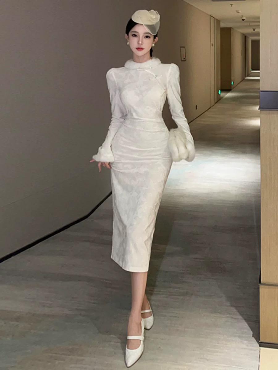 True lovers qipao dress Q134 image