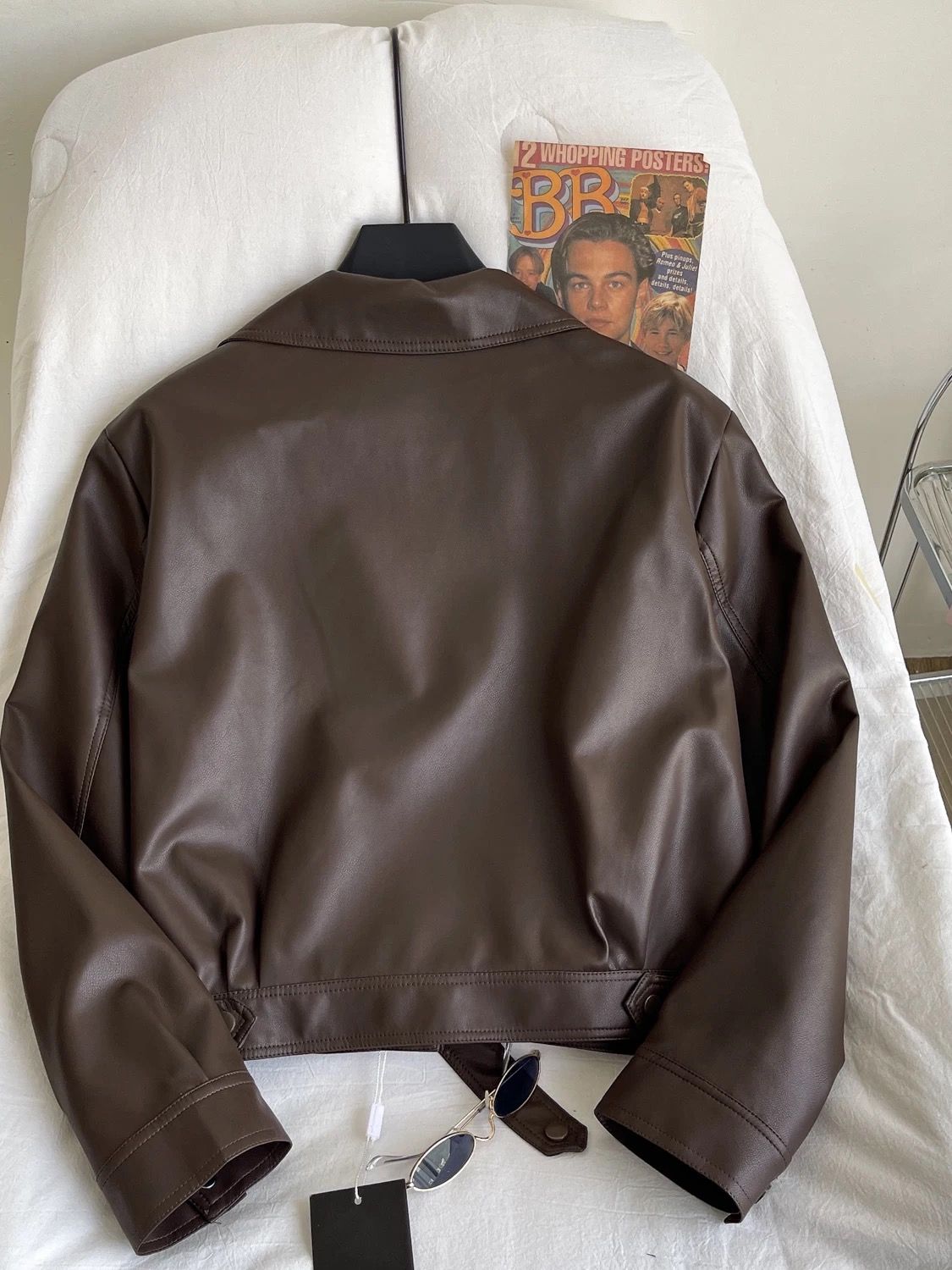 Speed racer leather jacket LJ122 image
