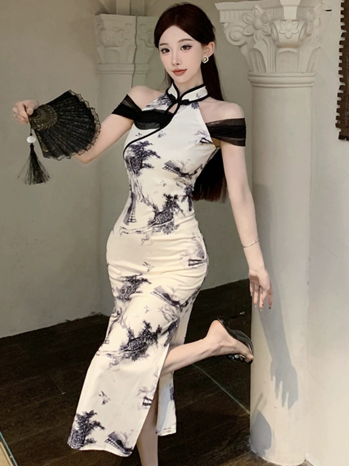 Sweeter than roses qipao dress Q143 image