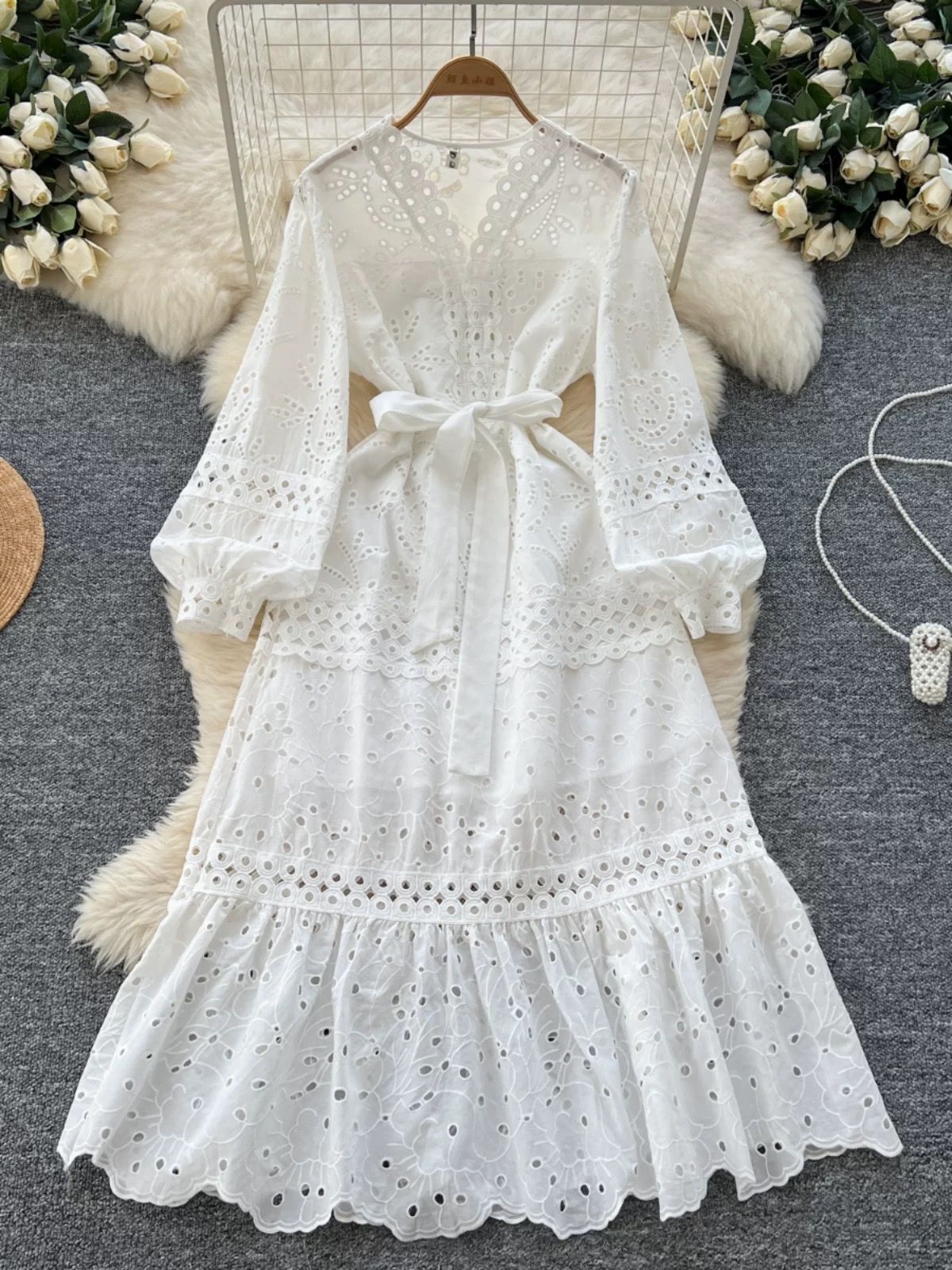 Your fav date lace dress CD945 image