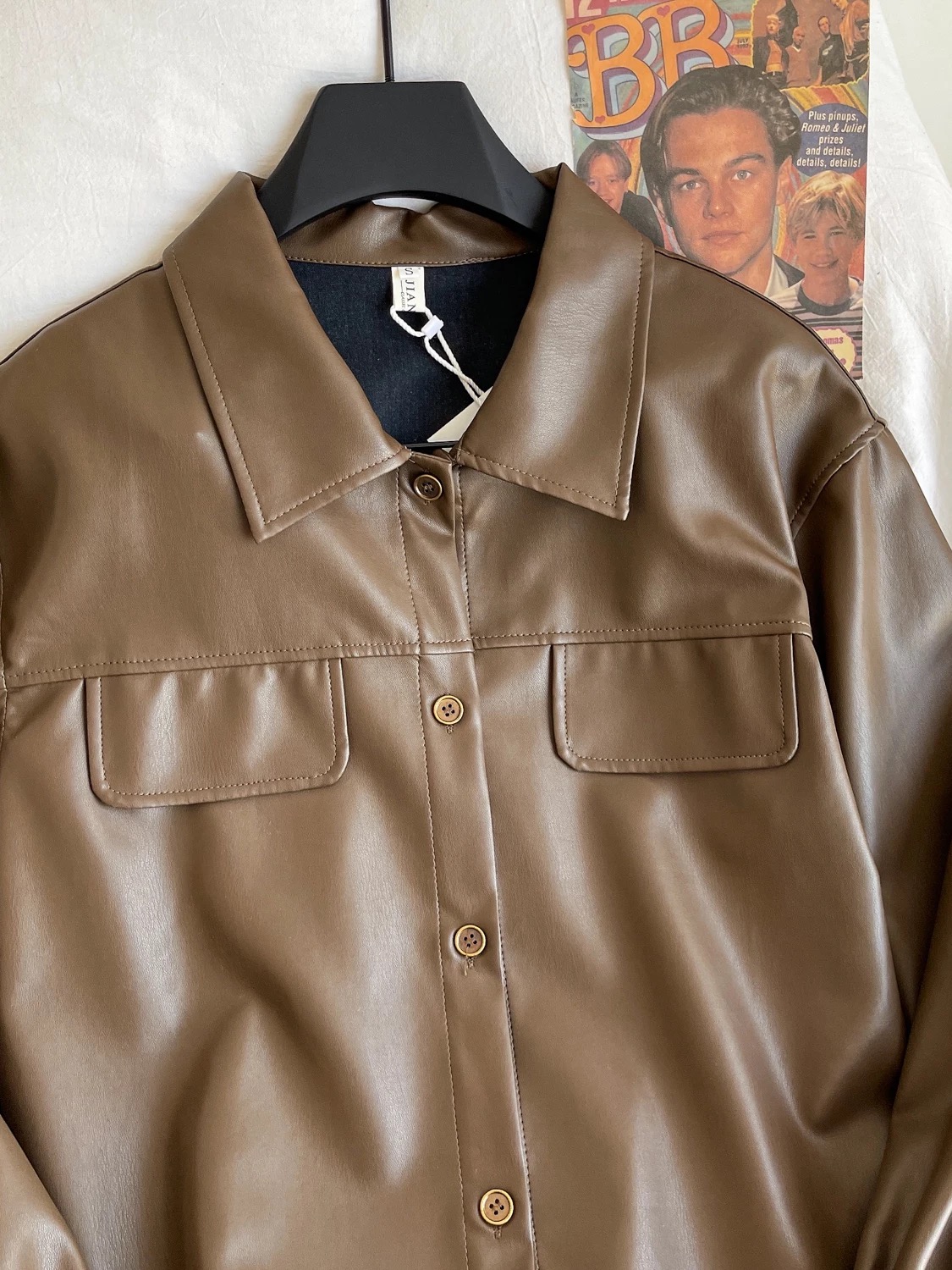 Took a chance leather jacket LJ129 image