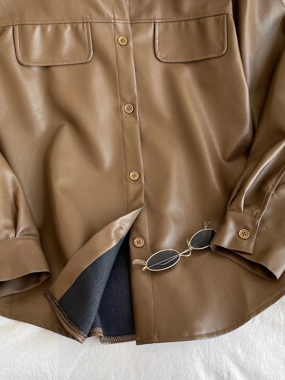 Took a chance leather jacket LJ129 image