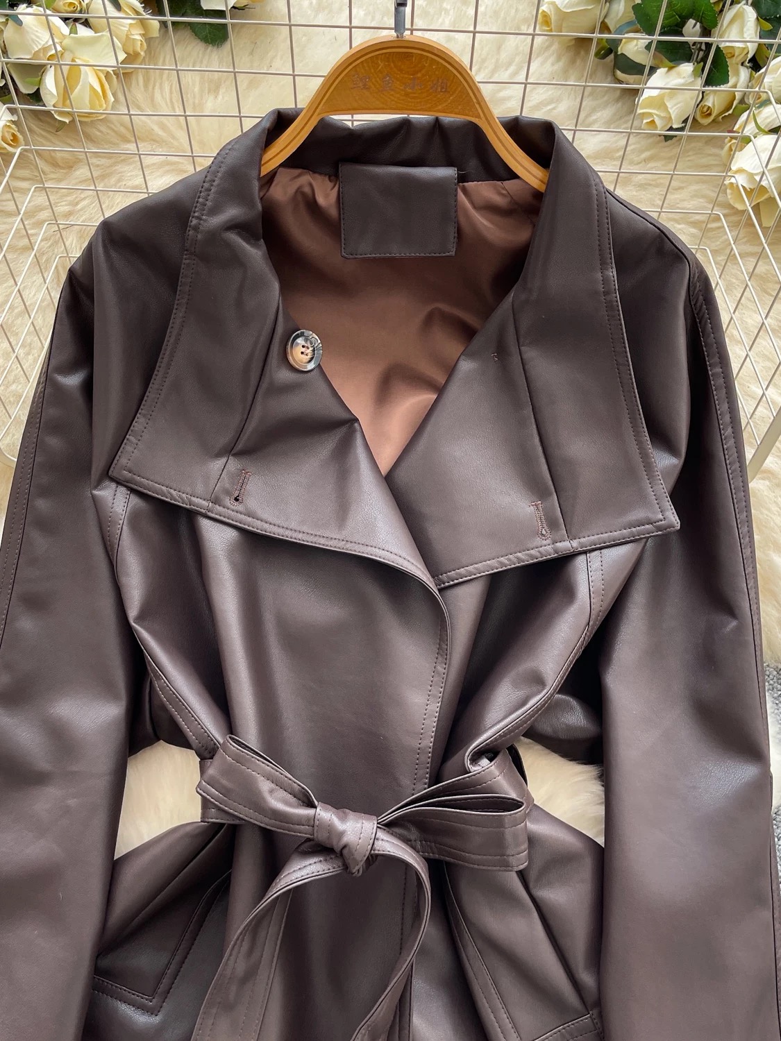 Set the tone leather jacket LJ119 image