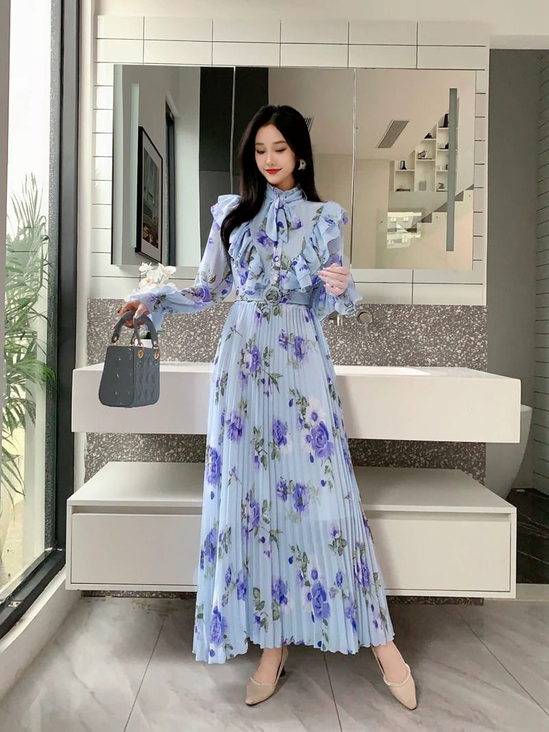 Statue worthy floral dress CD462 image