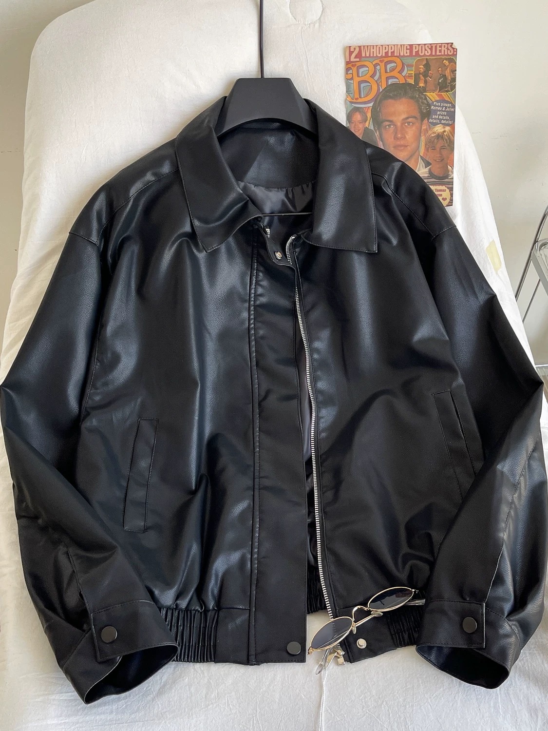 Fast nights leather jacket LJ118 image