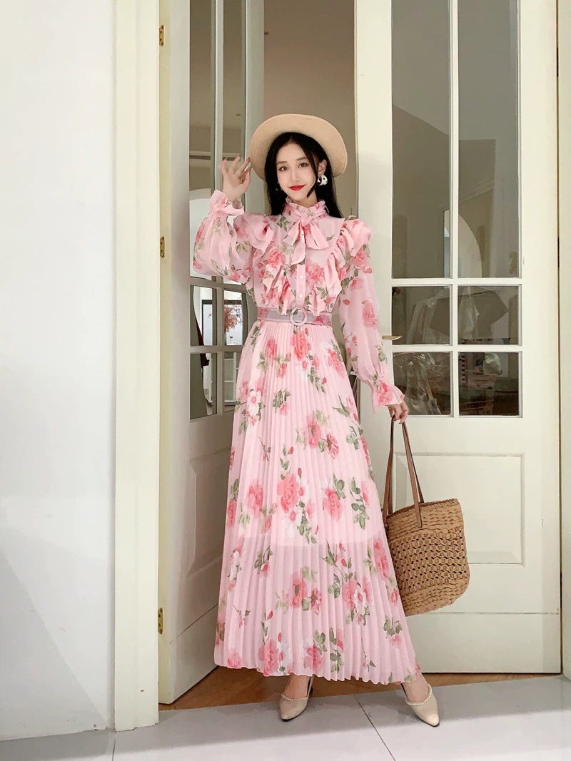 Statue worthy floral dress CD462 image