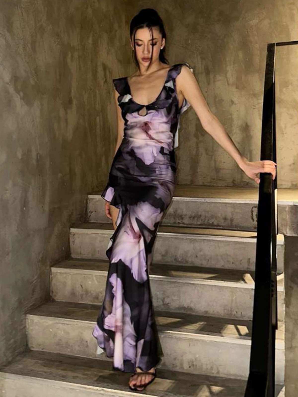 Forever yours ruffle dress CBC700 image