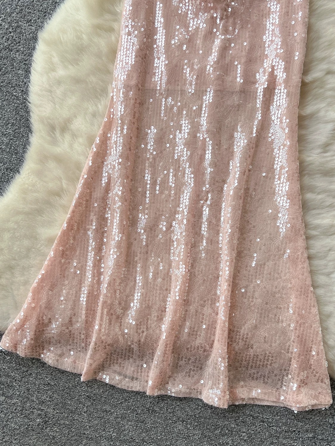 Street romance sequin dress FD1058 image