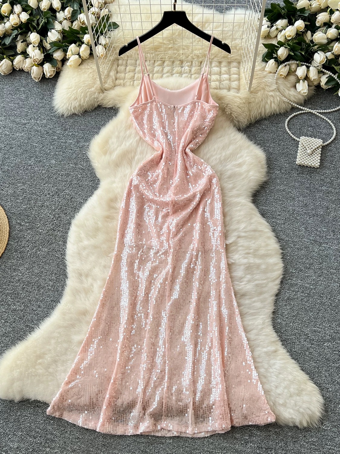 Street romance sequin dress FD1058 image