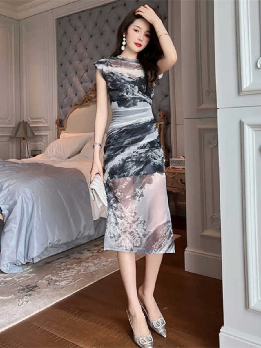 Smooth like wine dress & camisole CBC1105 image