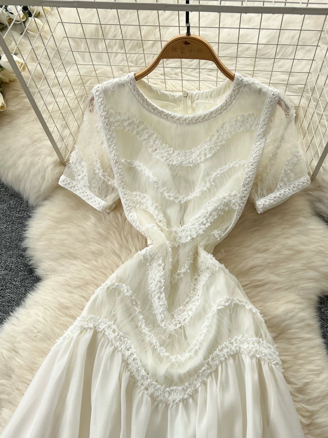 Double scoop dress FD1062 image