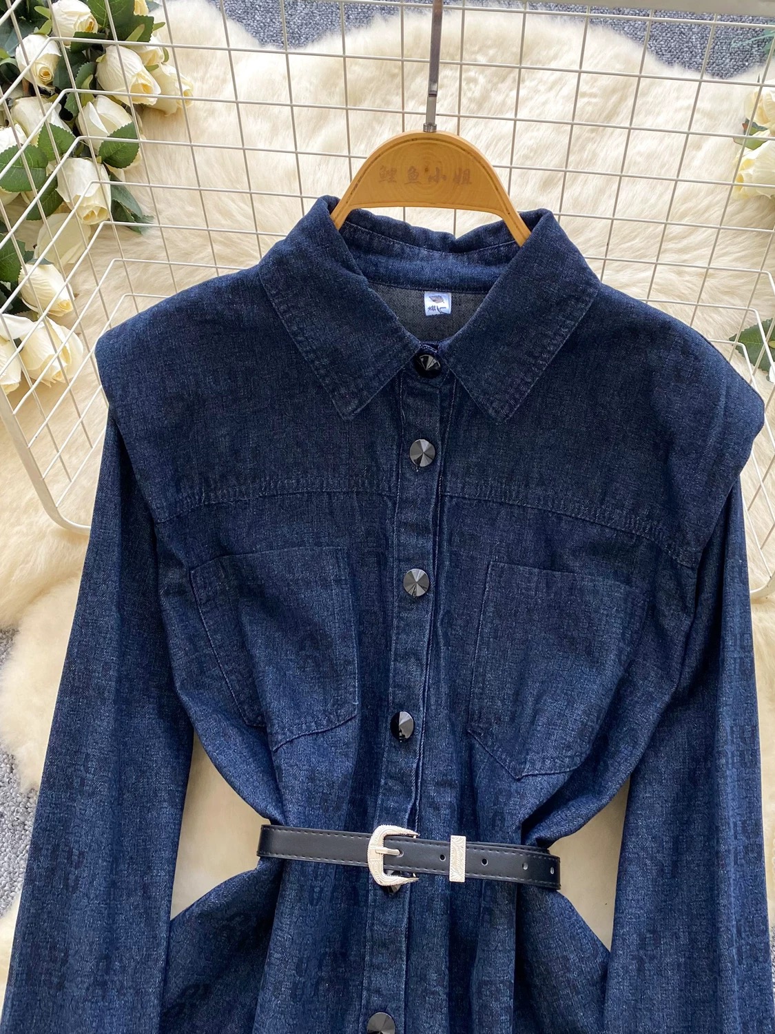 Cold night out denim shirt DSH114 image