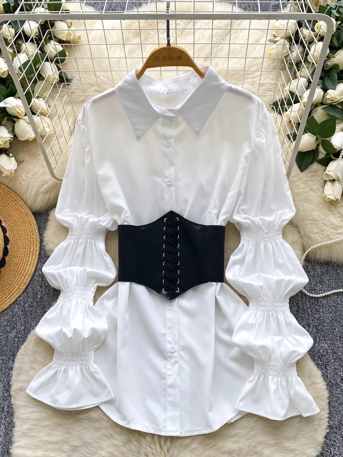 V nice to meet you shirt set SS146 image