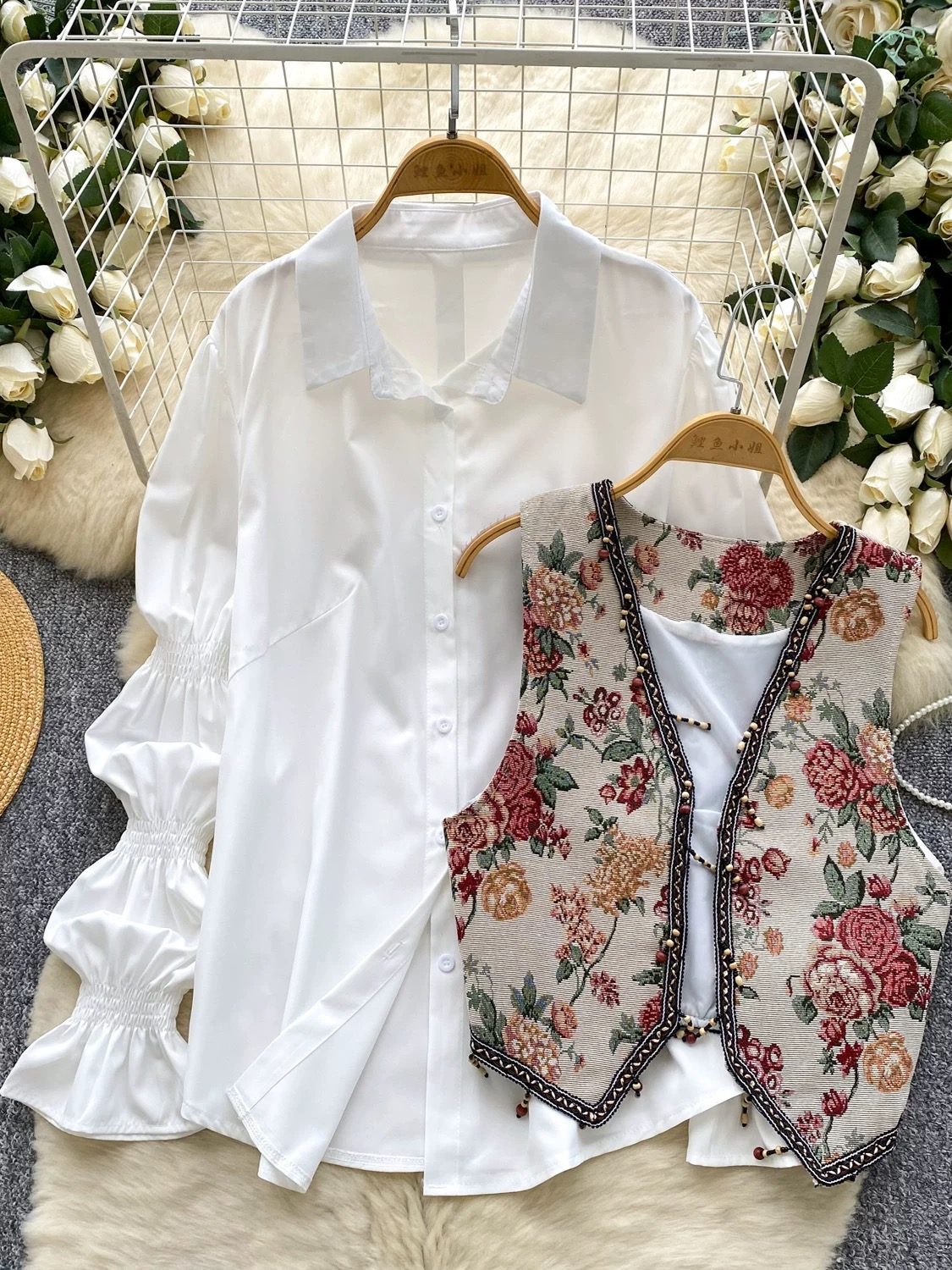 Complicated love shirt set SS145 image