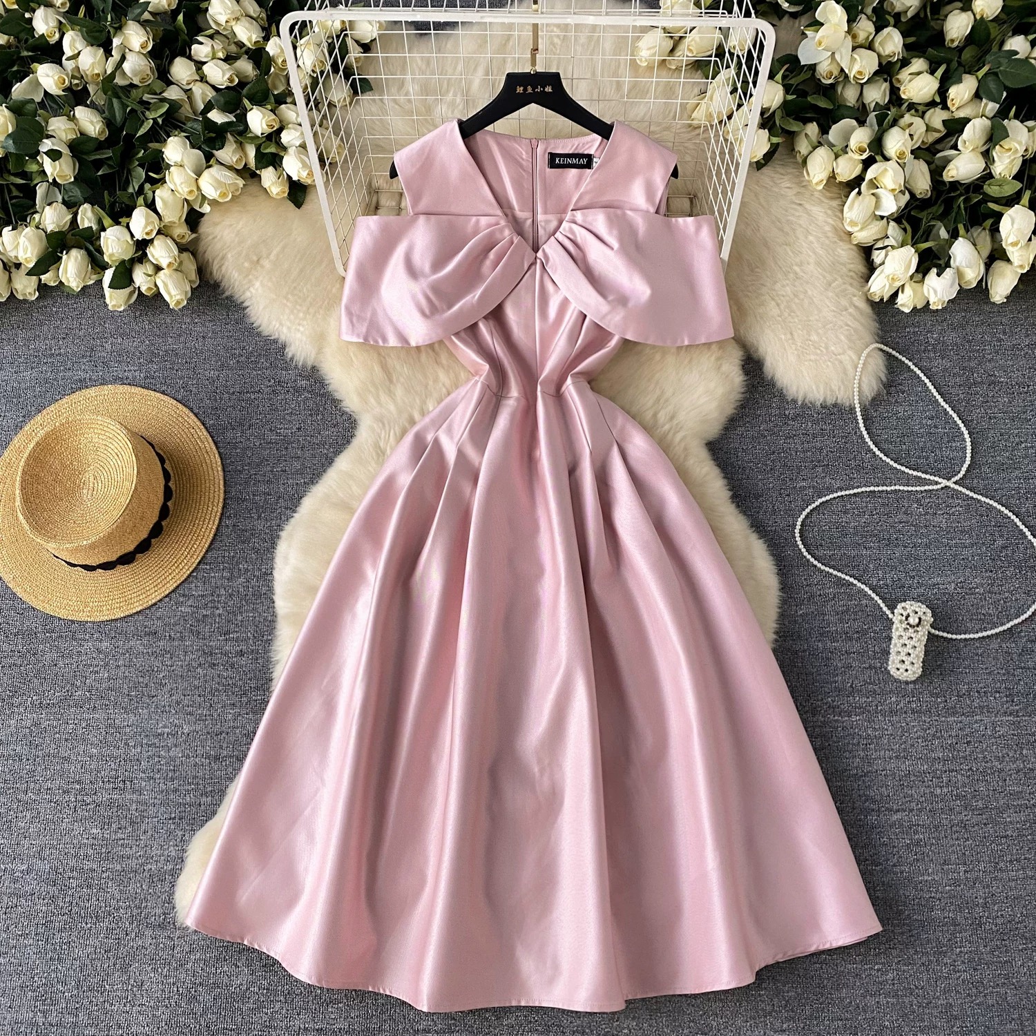 Slay illusion dress FD924 image