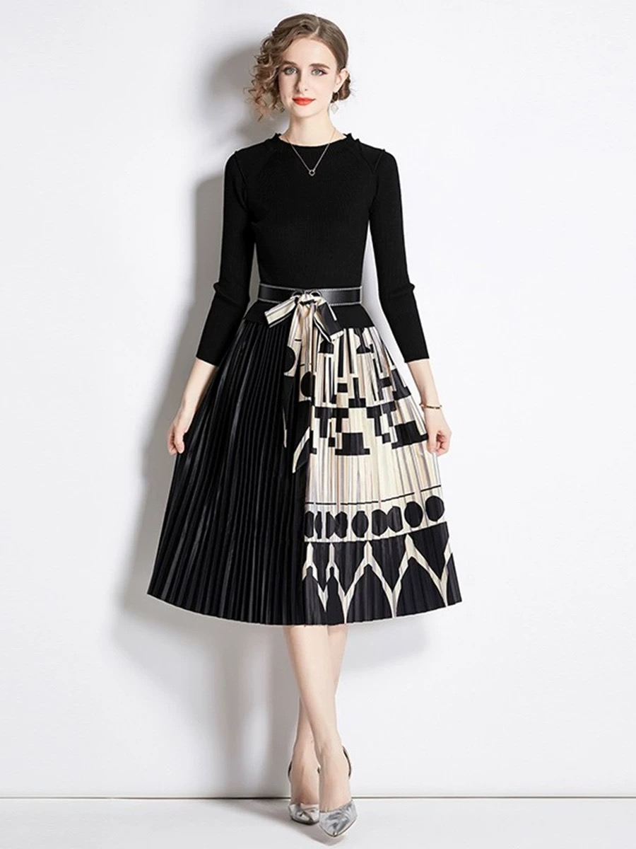 Colorful living dress FD288 image