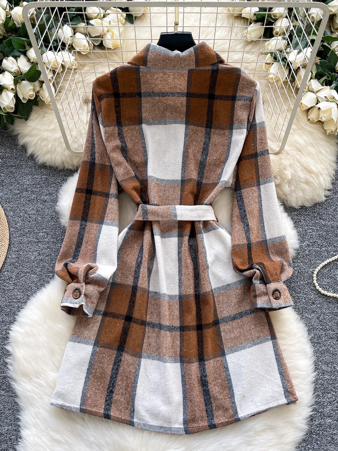 Babe alert shirt dress SD161 image