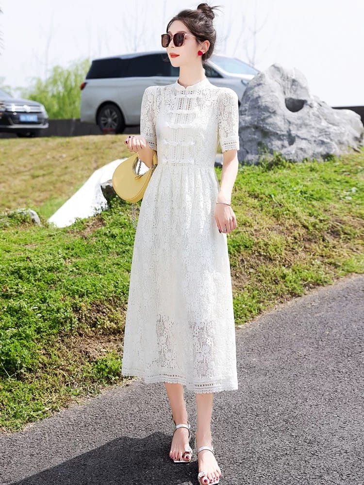 Let’s meet up lace dress FD290 image