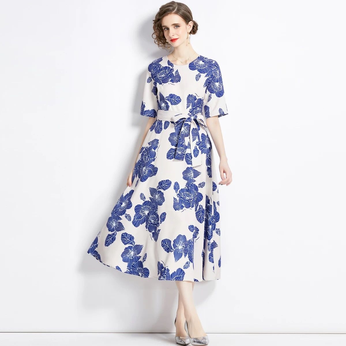 Office dinner formal dress FD294 image