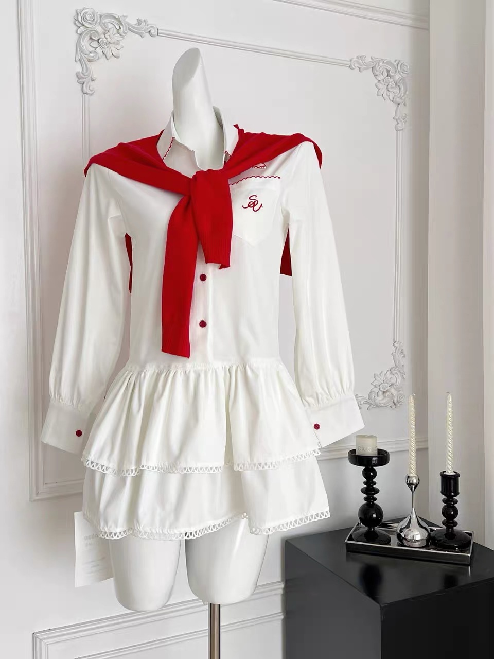 Locked in your love shirt dress SD155 image