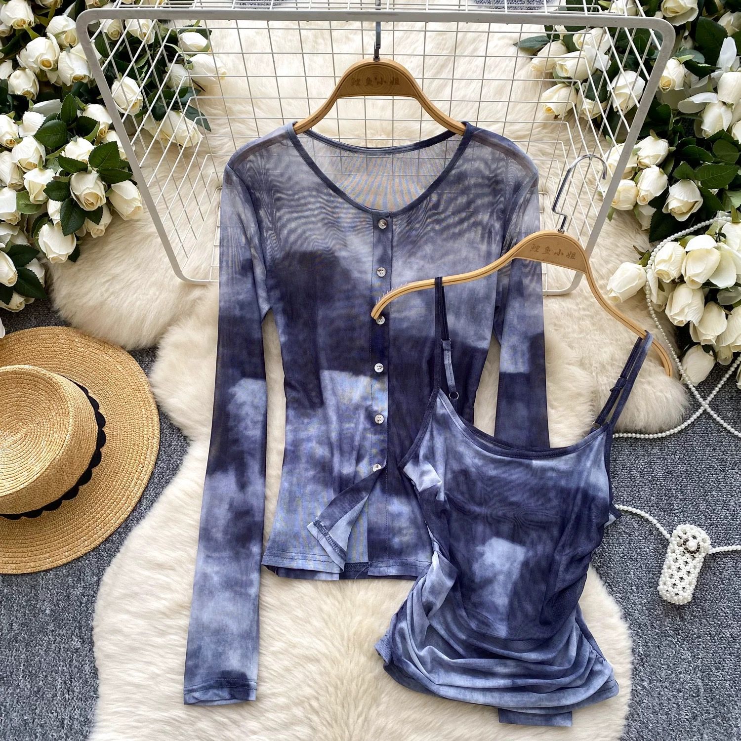 Blooming lust top & vest set CTO230 image