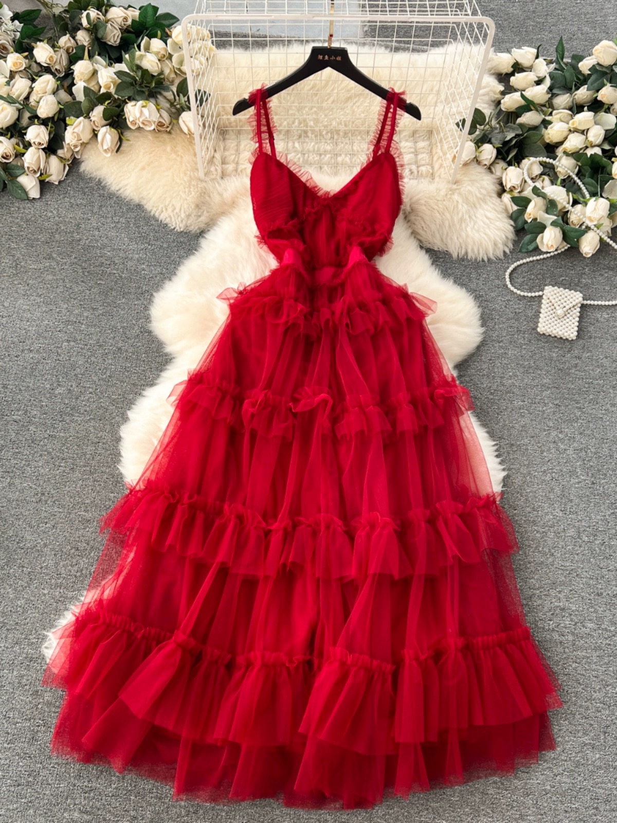 Rooftop dinning dress EVD208 image