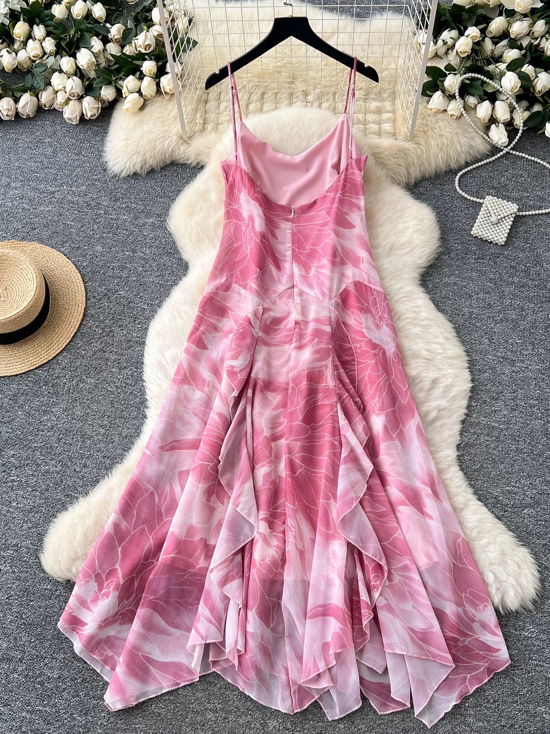 Legendary babe floral dress CD729 image