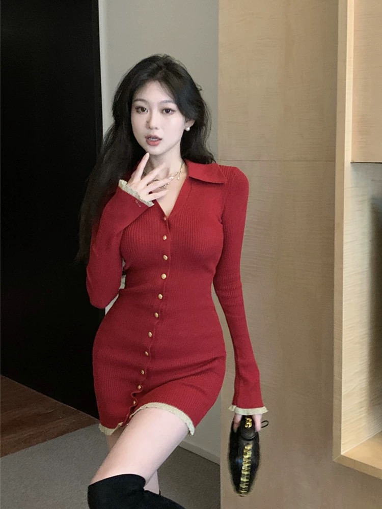 Sneak peak knitted dress KBC145 image