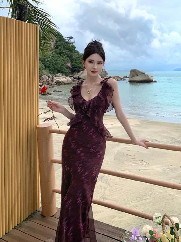 Staying in paradise dress CD1690 image