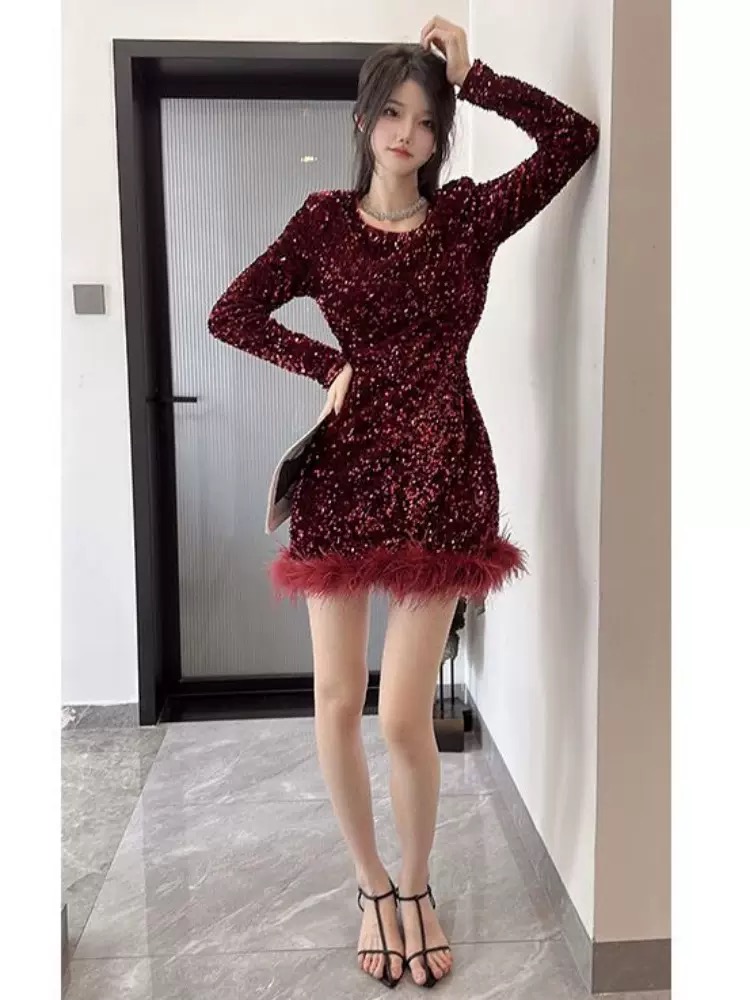 Call you back sequin dress EBC96 image