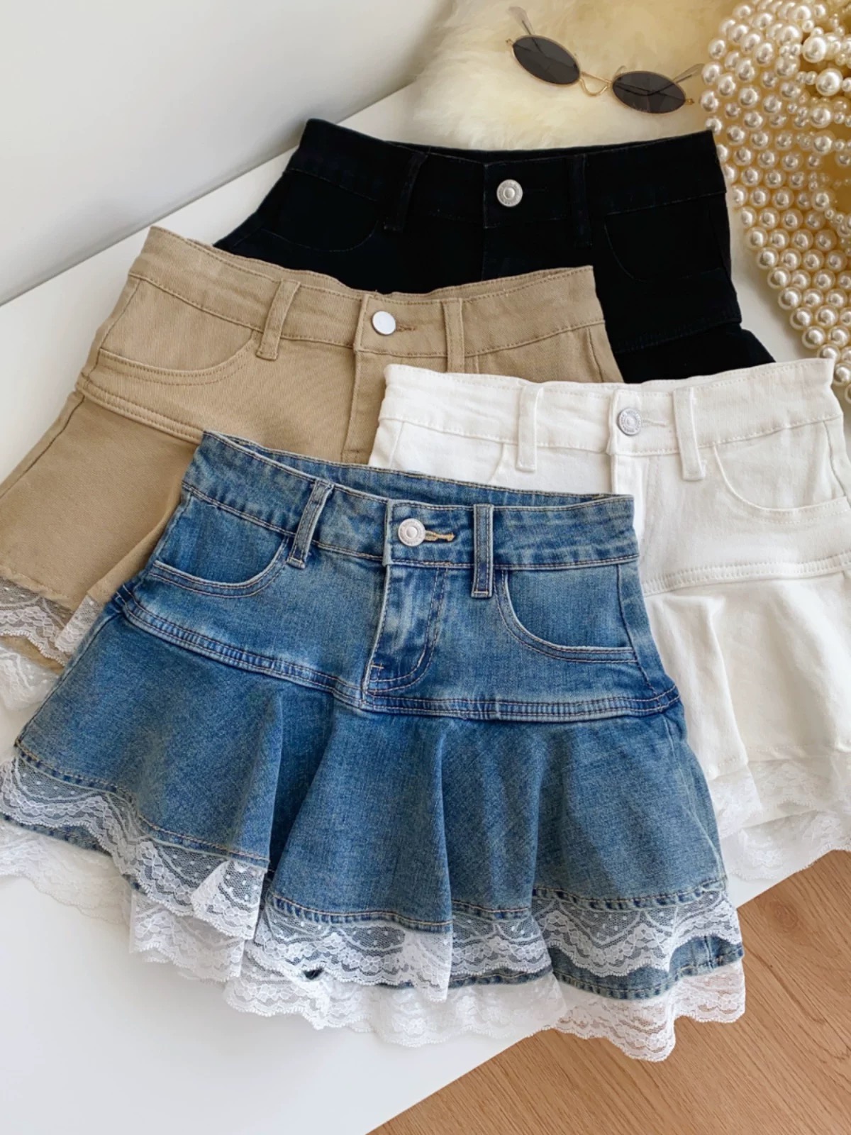 Still fly denim skirt DS109 image