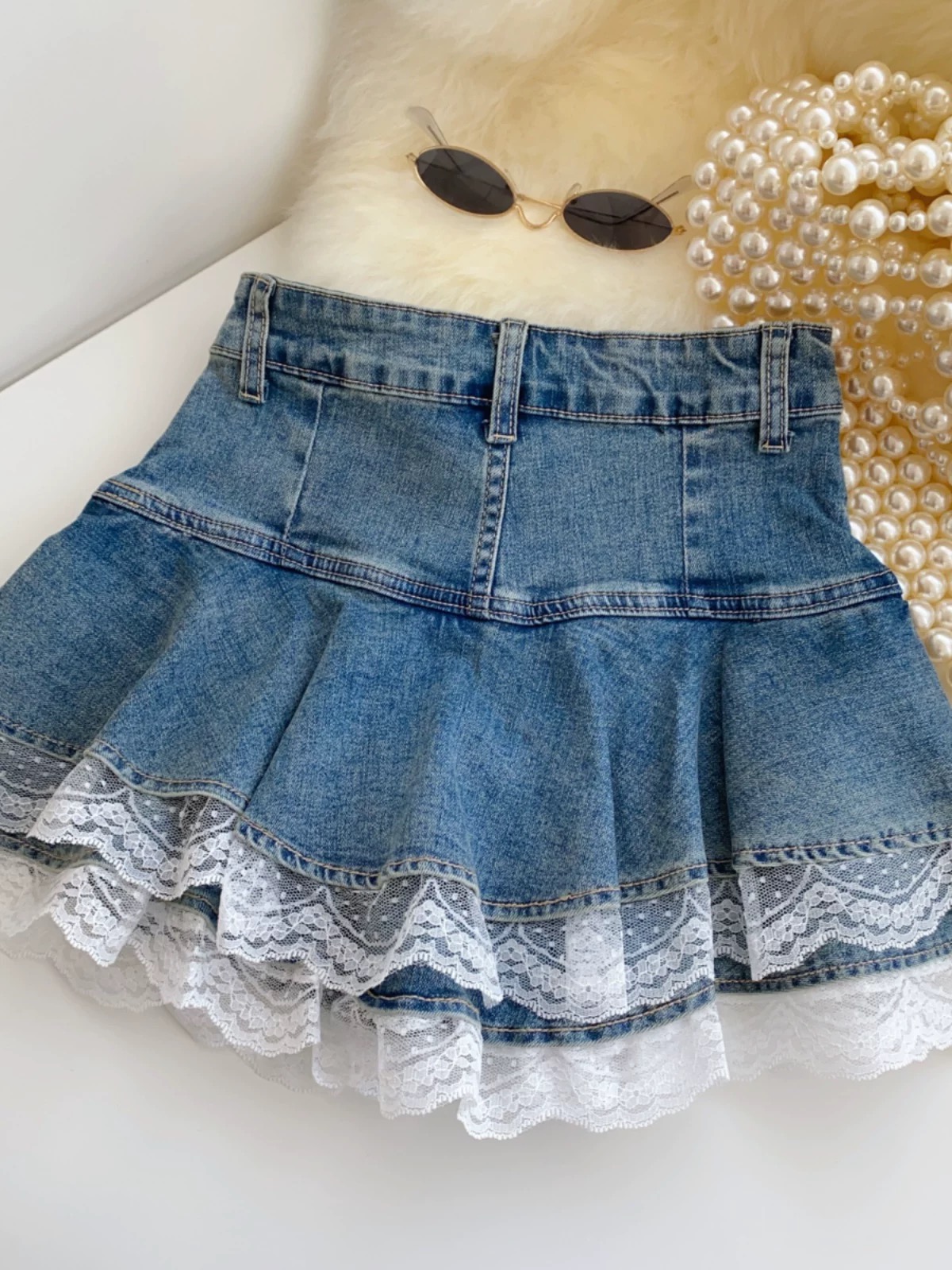 Still fly denim skirt DS109 image