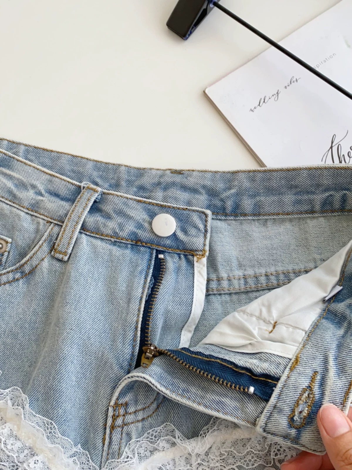 Yeehaw denim shorts DS125 image