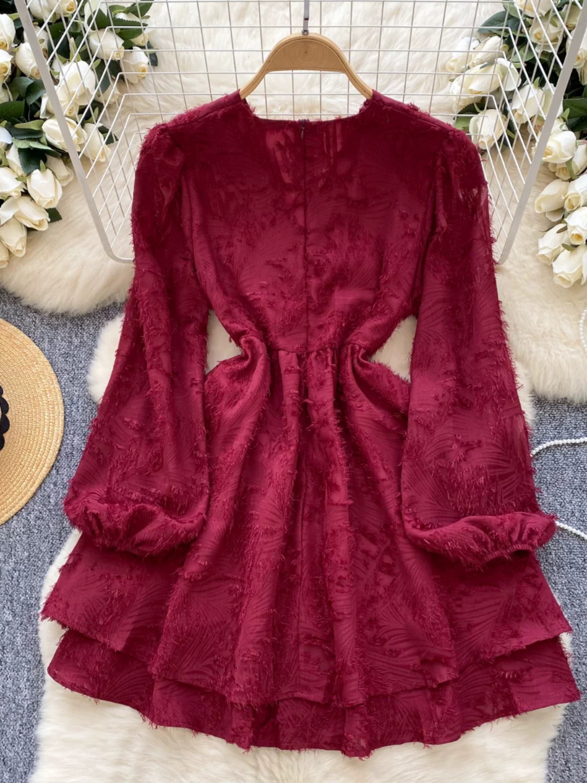 Night motive dress CD899 image