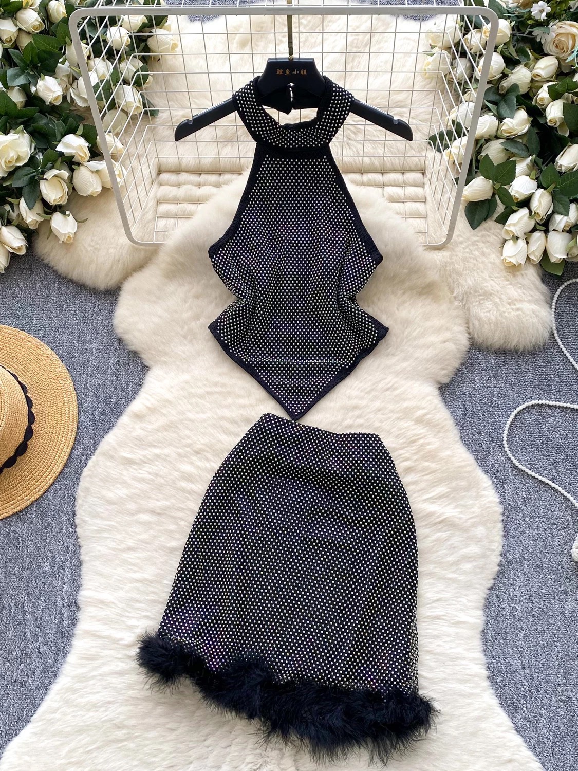 Babe in love rhinestone set CTP889 image