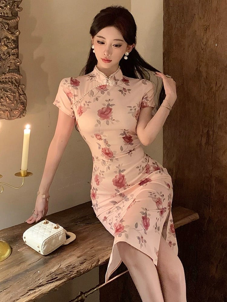 Buy myself qipao dress Q172 image