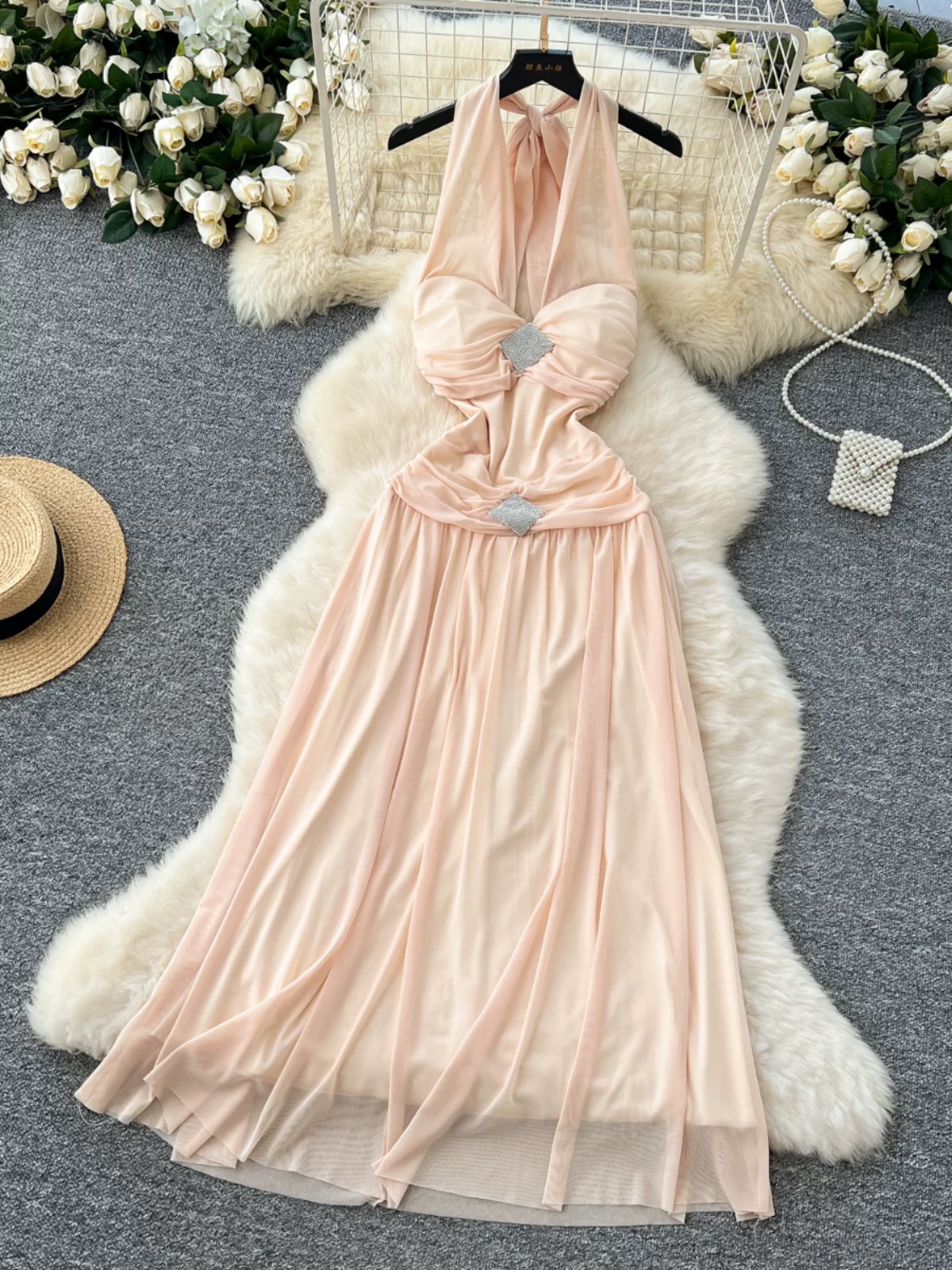 Route to vacation luxury designer dress CD901 image