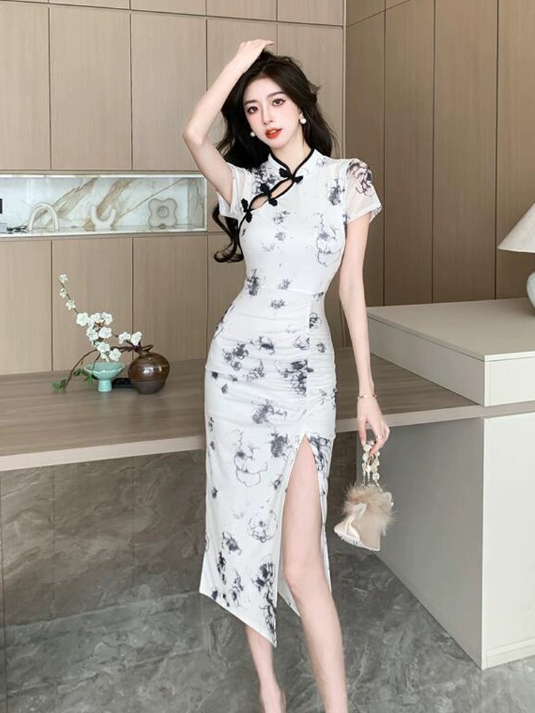 Keep it cute qipao dress Q183 image