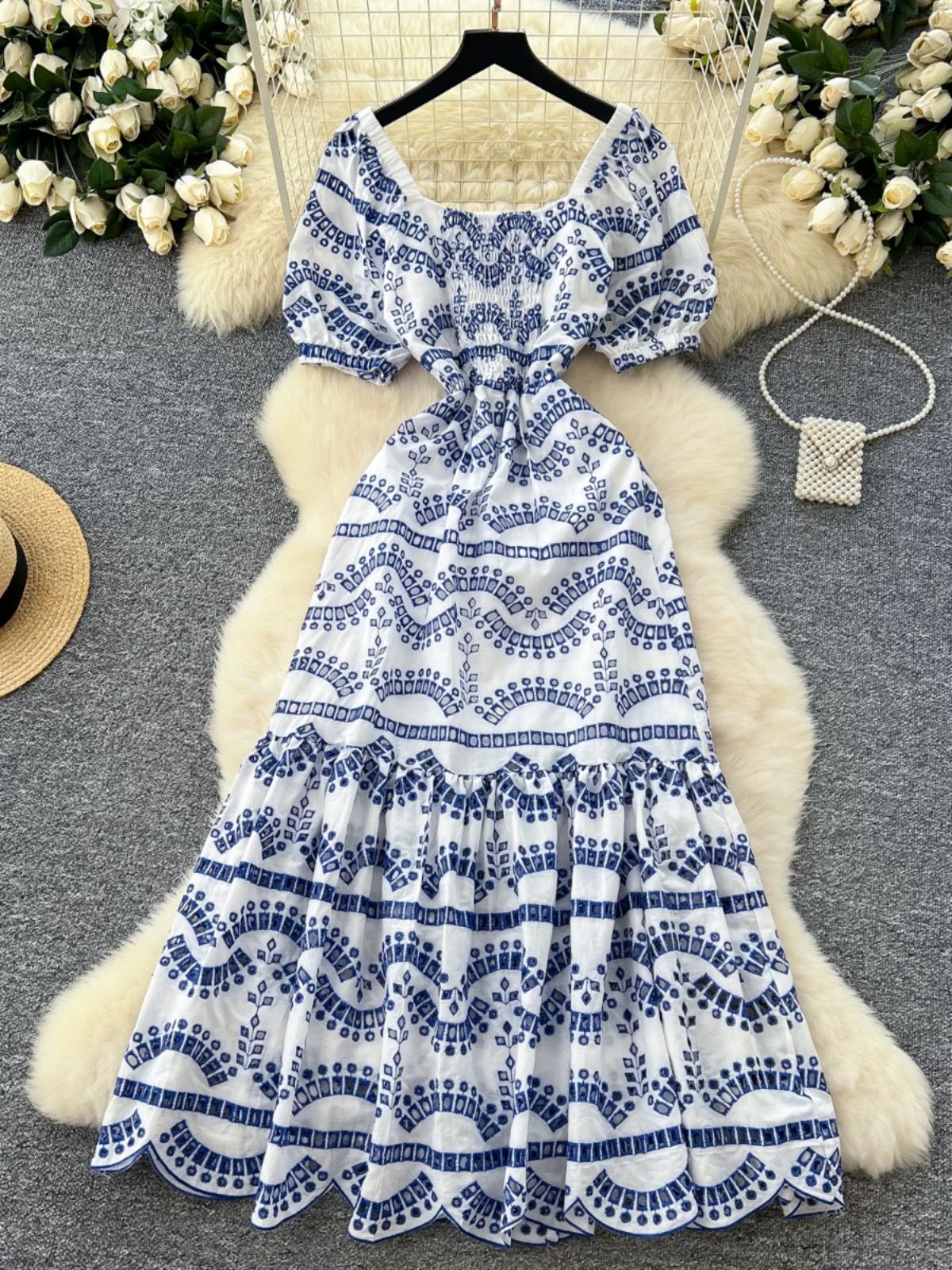 Meet someone new lace dress CD919 image