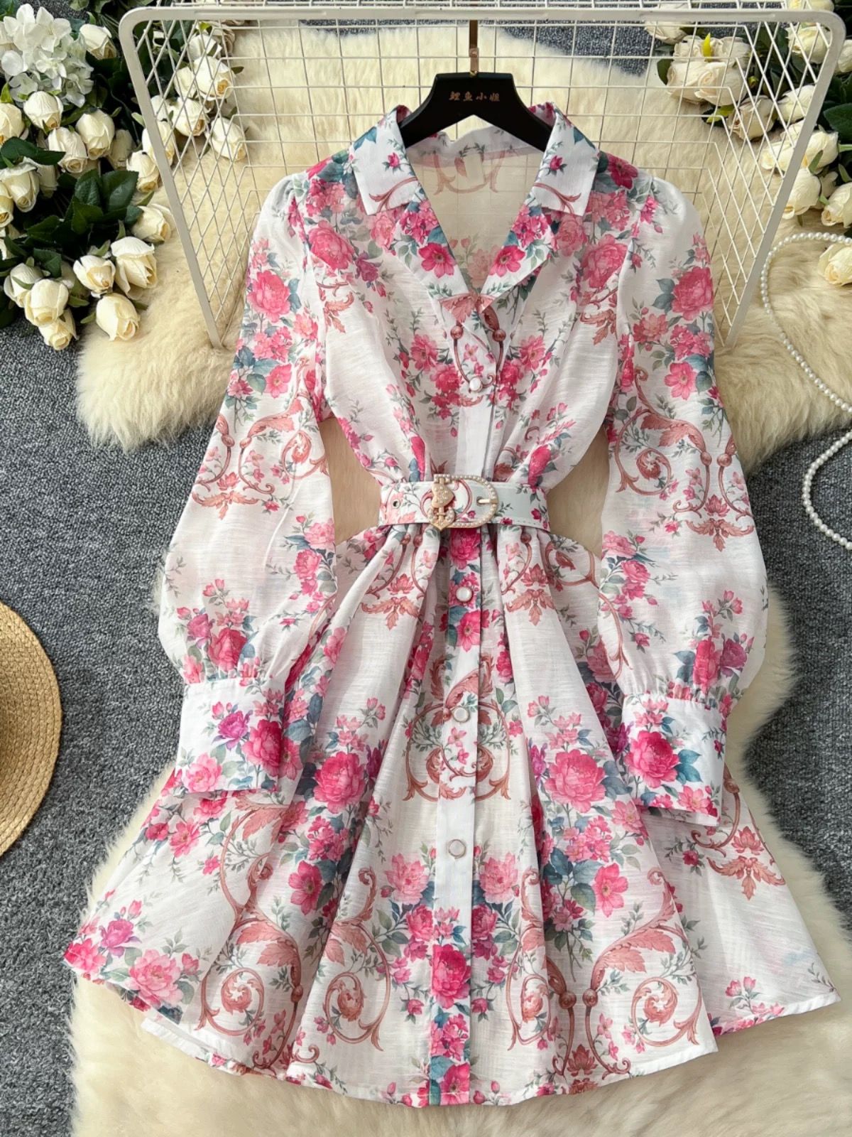 All that matters is me print dress ED163 image