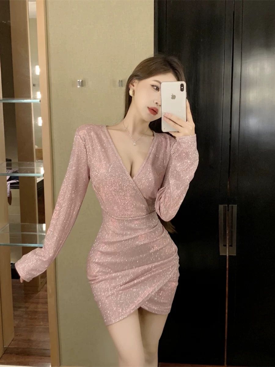 Walk around town sequin dress EBC131 image