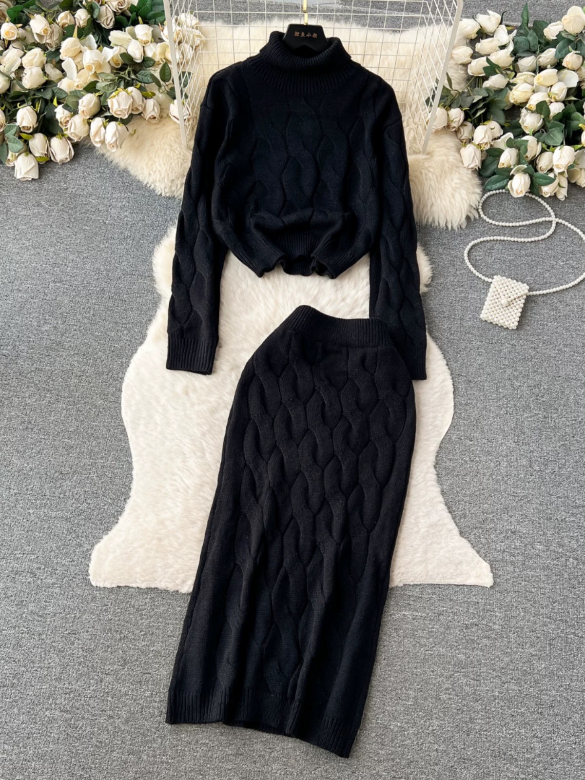 Not my mistake knitted set KTP276 image