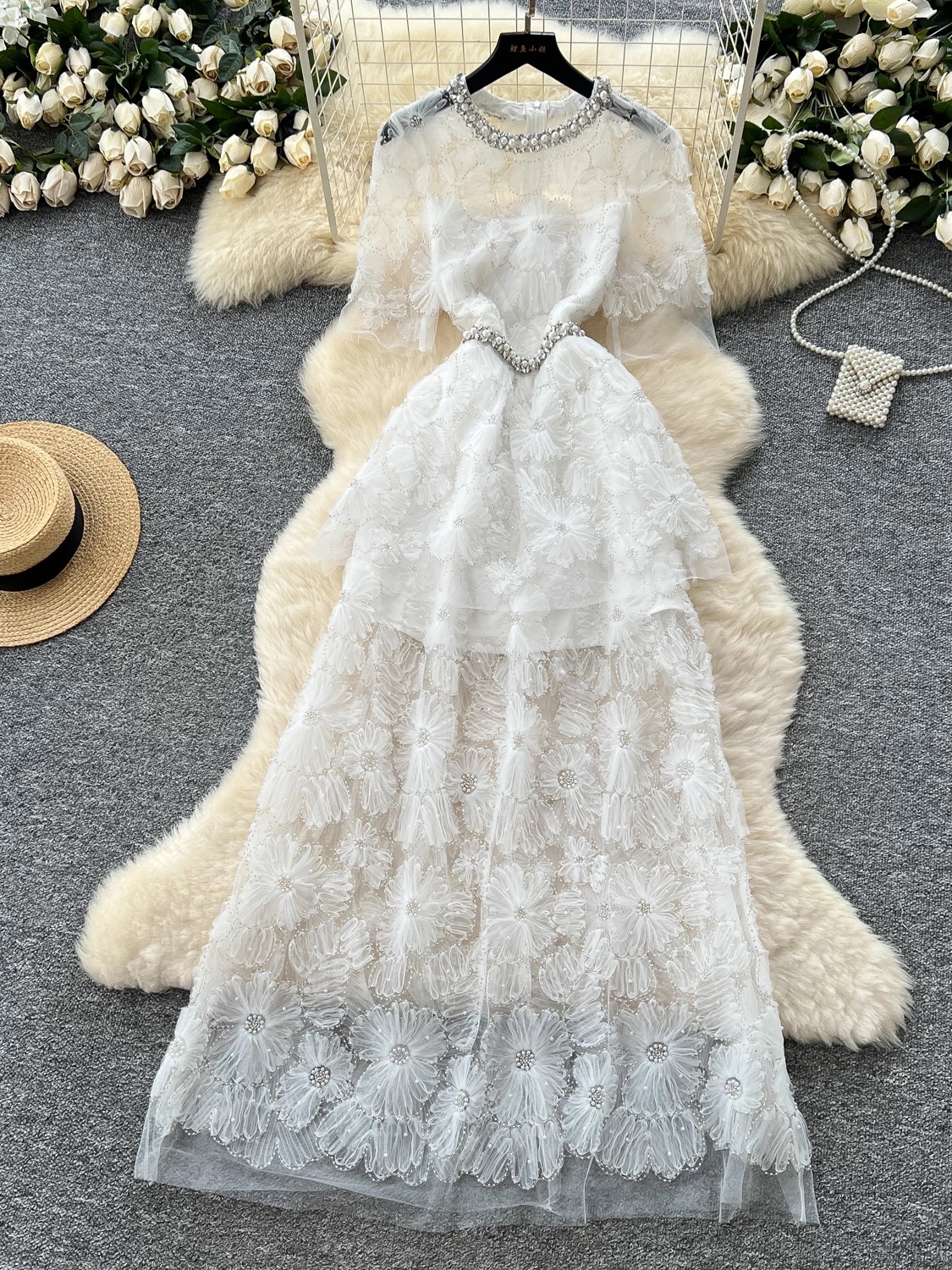 Best of the best lace dress FD588 image