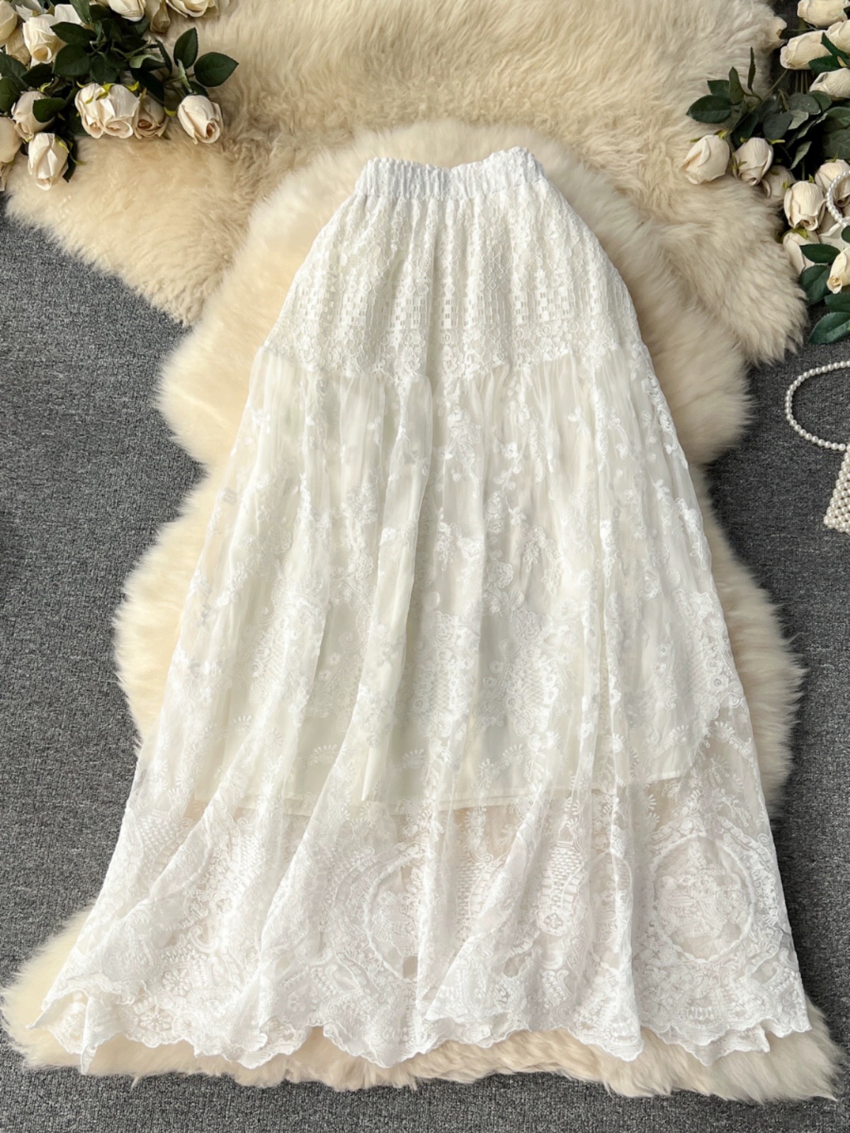 Slay arrest me lace skirt CS108 image