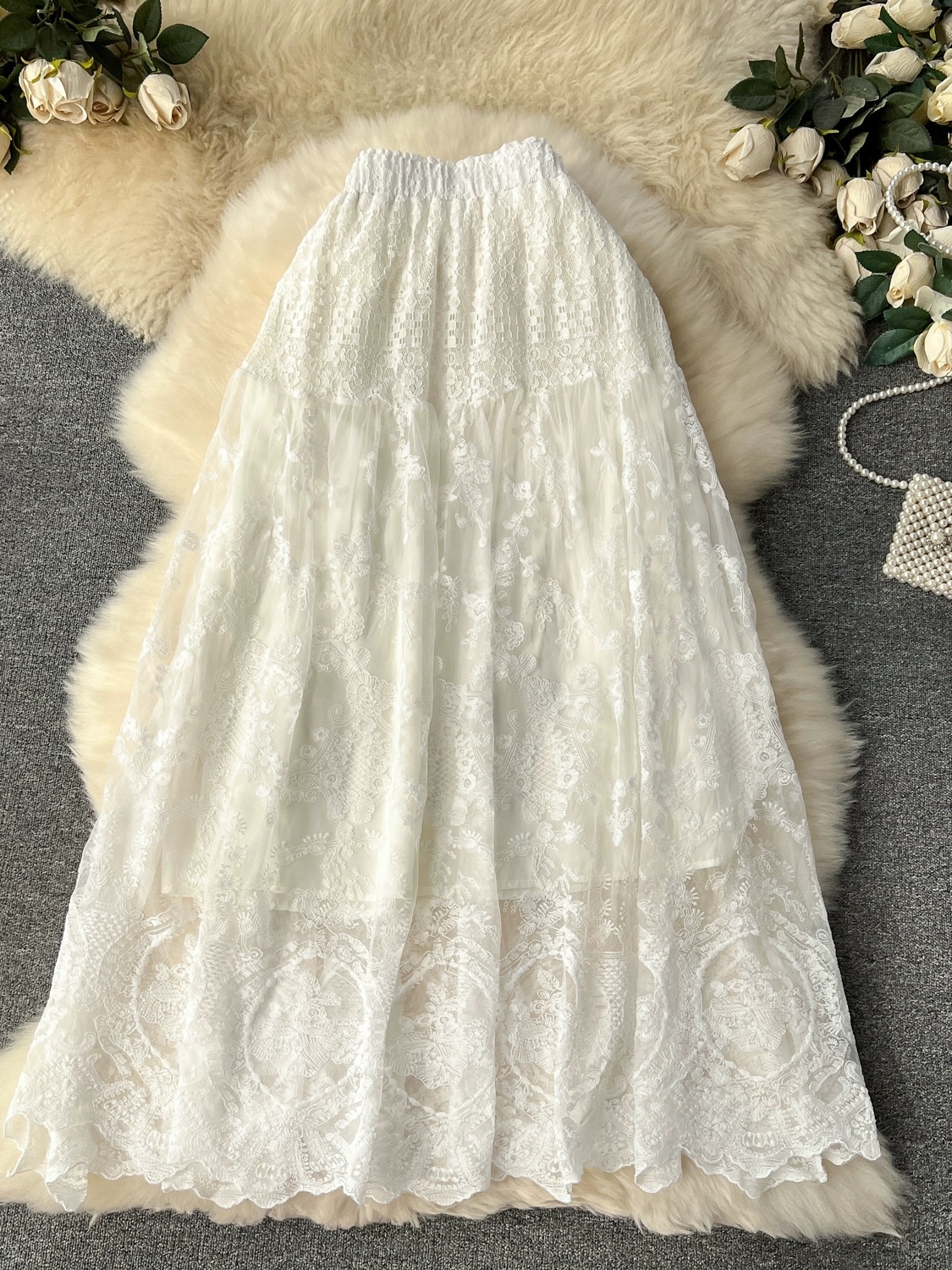 Slay arrest me lace skirt CS108 image