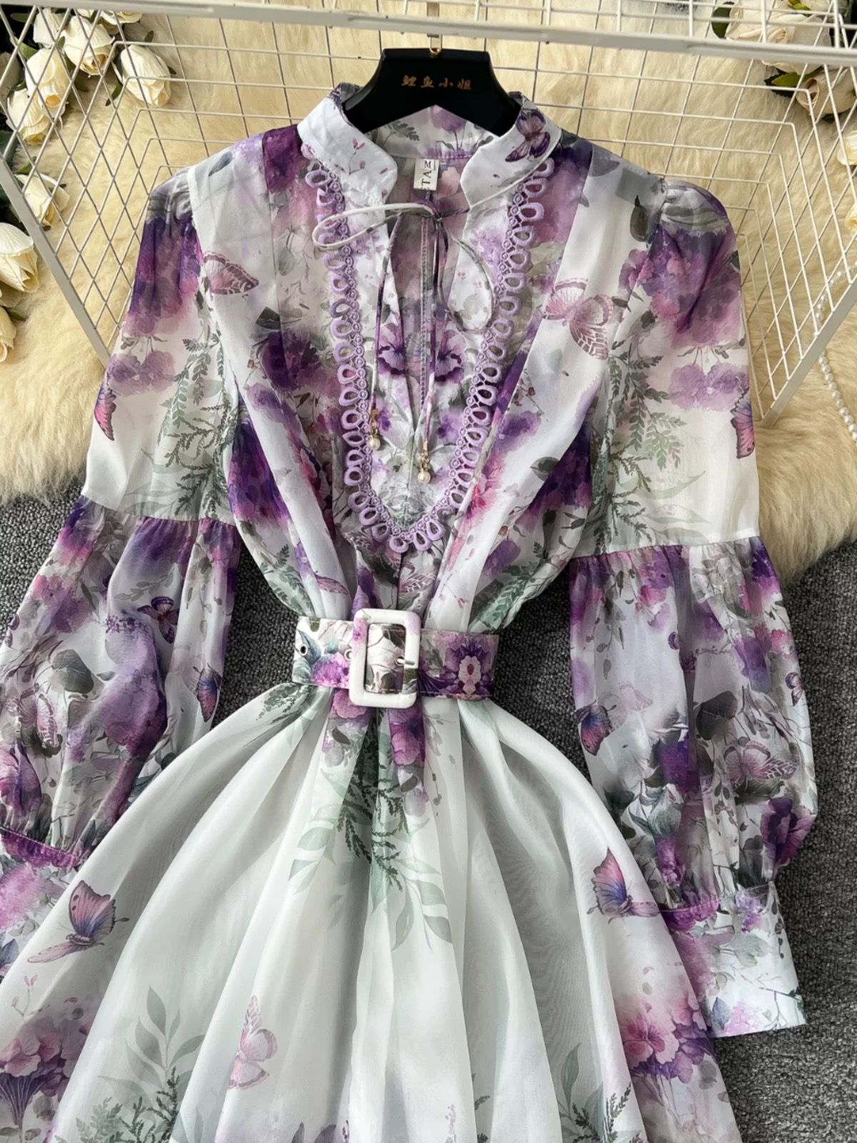 Must be heaven print dress ED175 image