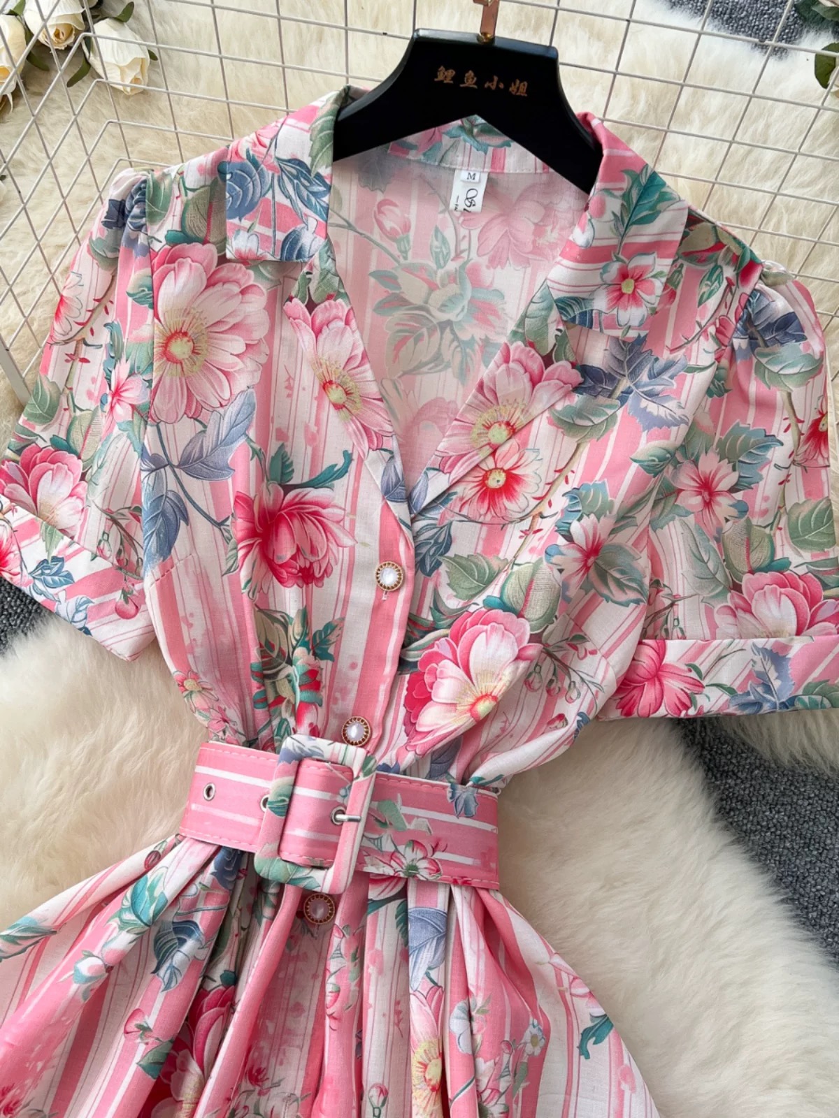 Malibu loving floral print Dress ED176 image