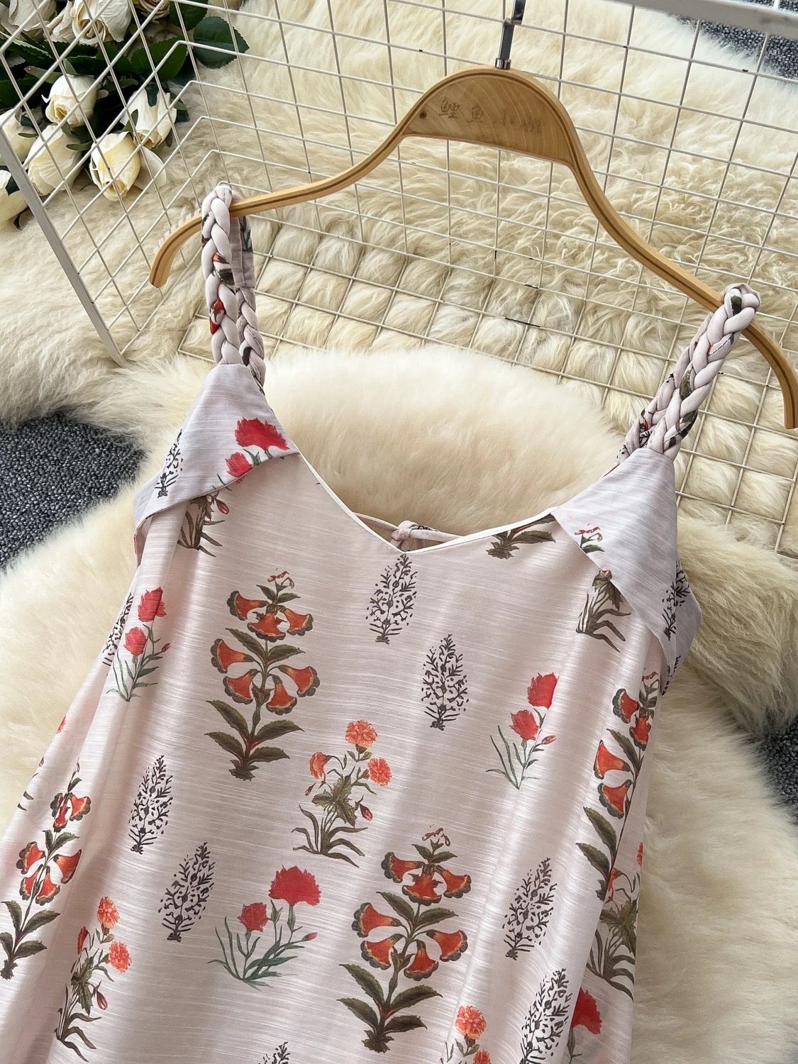 Taking slay notes floral dress CD755 image